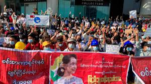 Six murdered in fights in Myanmar as U.S., partners promise to reestablish majority rule government