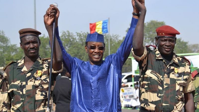 Chadian president killed after 30 years in power.