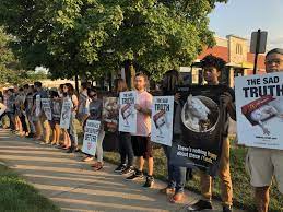 Activists barricade McDonald’s delivery centers in UK.