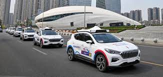 Baidu commences commercial driverless taxi service in Beijing.