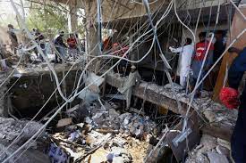 17 people dead in a sewage gas explosion in southern Pakistan.