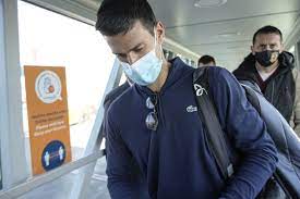 Djokovic arrives in Serbia amid concerns over the French Open.