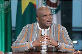 President Kabore of Burkina Faso is being held captive by rebel soldiers.