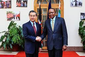 Amid concerns over mounting debt, China’s foreign minister visits Kenya.