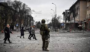 Russian forces near takeover of Mariupol as Ukraine marines surrender in droves.