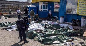 Ukraine: Kramatorsk train hub tragedy, as Russian missile kills 30, wounded 100.