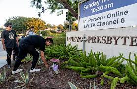 California fatal church attack; parishioners subdued the gunman.
