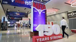 Texas deadliest school massacre: NRA opens gun convention in Houston.