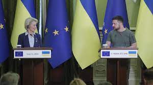 EU leaders are divided over Ukraine’s pathway to membership, grants candidate status.