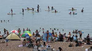 Global warming: UK to experience record heat wave that causes sickness and death.