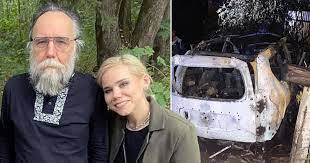 Alexander Dugin: Russian ideologue escapes death, loses daughter in a car bomb explosion.