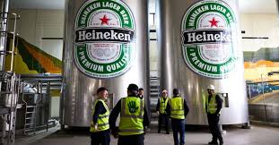 Heineken sells Russian assets, including 7 breweries for $1.08 at a loss of $325m.