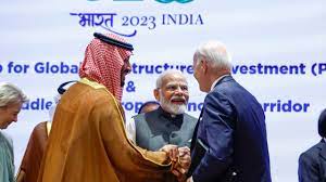 G20 allies unveil rail and shipping projects to connect India, the Middle East, and Europe, as well as the Trans-African corridor.