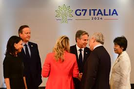 G7 leaders agree to lend Ukraine $50b backed by profit from $300b Russia’s frozen assets.