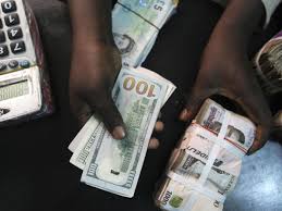 The Nigerian Naira hits a new low of N1,612.50 to the dollar on the official market.