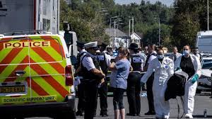 UK dance party mass murder: 3 girls killed, 7 people injured, dozens of policemen hurt.