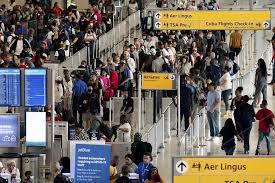 Travel boom: Over 3m people go through US airport security in a day for the first time in America’s history.